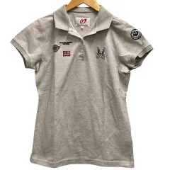 マスターバニー MASTER BUNNY ポロシャツ 半袖 トップス ゴルフウェア ロゴ刺繍 2 グレー