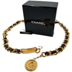 CHANEL vigntage チェーンベルト メダル ココマーク ゴールド - メルカリ