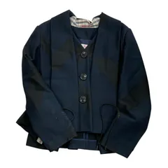 186000 現状品 Vivienne Westwood Red Label ヴィヴィアンウエストウッド レッドレーベル レイヤードジャケット レディース