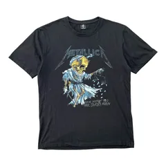 USA 古着 METALLICA メタリカ ミュージック ロックTシャツ バンドTシャツ パスヘッド メンズM BA5225