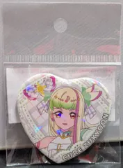東映アニメーション キミとアイドルプリキュア♪ キラッキランラン♪フェスタ ハート缶バッジ キュアズキューン