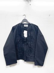 khadi and co ☆ カディアンドコー レースギャザー ブラウス 白 S