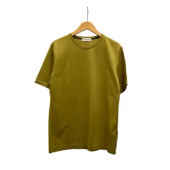 トゥモローランド TOMORROWLAND Tシャツ 半袖 クルーネック 無地 コットン 63-11-42-11202 M 緑 グリーンのサムネイル