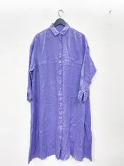 NOLLEY'S ノーリーズ リネン 100 シャツ ワンピース size1（M)/紫 ■◇レディースのサムネイル
