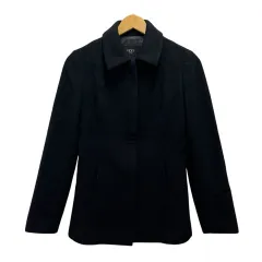 ビッキー VICKY 2305-99008 ジャケット ウール混 長袖 無地 2 黒 ブラックのサムネイル
