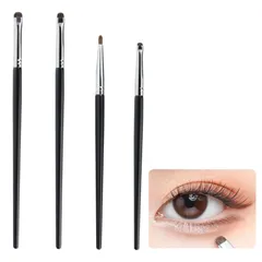 【特価商品】化粧筆 化粧ブラシ 超柔らかい 魅力的な目元 極細のアイブラシ メイク道具 メイクブラシ 使いやすい 描きやすい アイメイクブラシ 持ち運び便利 日常の化粧 アイシャドウチップ プレゼント