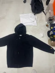 Carhartt カーハート ブラック フード ジップアップ + 白 Tシャツ L サイズ