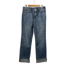 エディーバウアー EDDIE BAUER デニム ジーンズ 無地 コットン混 117456 PO 青 ブルーのサムネイル