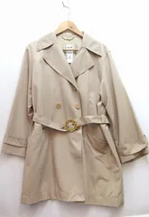 【229845】CELINE セリーヌ  ヴィンテージ サークルロゴベルト トレンチコート フランス製 ジェーシー(株)  38のサムネイル