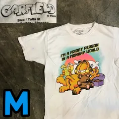T8090 GARFIELD アメコミ　プリントTシャツ アメカジ　古着