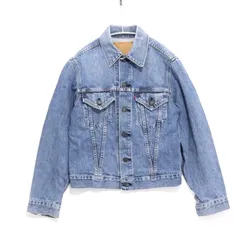 【中古A】メンズ 36サイズ 90s リーバイス 71557 ビッグE 3rd トラッカージャケット デニムジャケット 日本製 ボタン裏J22 Levi's 送料無料