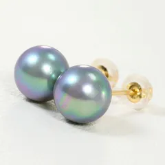 K18YG ピアス パール（真珠） 総重量約1.7g