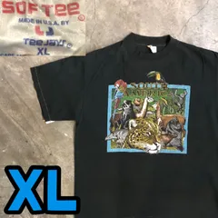 T8091 SOF TEE プリントTシャツ アニマル　USA製　古着