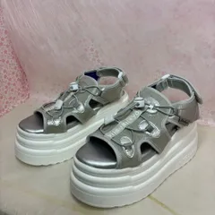 ♡新品未使用♡ 　美品　23cm　ヨースケ YOSUKE  　レディース 　厚底スポーツサンダル 　歩きやすい 9.5cm 　厚底フラットサンダル 　スニーカーサンダル 靴　 MY1462-271