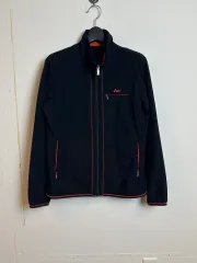 O048-S asics アシックス ブラック ウィンドブレーカー ジャケット M