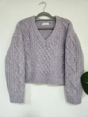 BLACK LABEL クロップドニット
