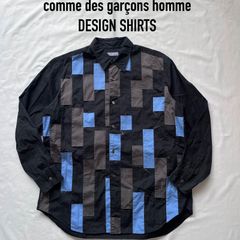 90s COMME des GARÇONS HOMME 切替シャツ 田中オム - メルカリ