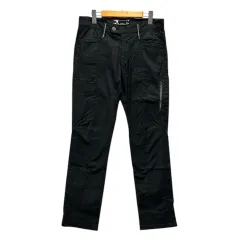 オークリー OAKLEY 13FW パンツ ボトムス ゴルフウェア Skull Power Elastic Tapered ロゴ刺繍 34 黒 ブラックのサムネイル