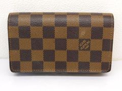 ヴィトン N61736 CA2089 トレゾール ■ ダミエ 財布 ウォレット レディース LOUIS VUITTON □8C8D ヴィトン N61736 CA2089 トレゾール □ ダミエ 財布 ウォレット