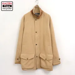 00s RALPH LAUREN レザー切り替え ジャケット メンズ 表記Mサイズ