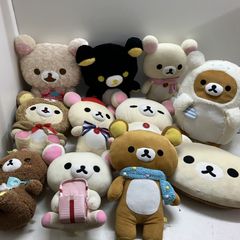 ◆ San-x 三麗鷗 11件 組合商品 拉拉熊 蜜茶熊 玩偶 抱枕