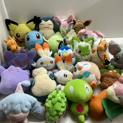 ◆ポケモン 26点 まとめ商品 ぬいぐるみ リーフィア ニンフィア カビゴン リザードン など