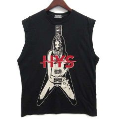 15％⬇️HYS⭐️FLYING V ノースリーブTシャツ XL ホワイト 25SS 