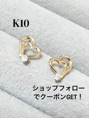 Jewel closet by L&Co.】K10ダイヤモンドパヴェピアス - メルカリ