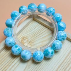 最高級SA】ラリマー ブレスレット 11mm ドミニカ共和国産 - メルカリ