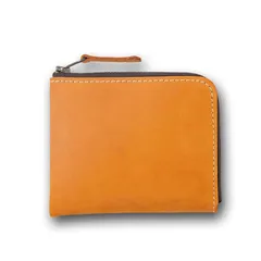 [ 亀登鞄製作所 ] 財布 小銭入れ メンズ 本革 コインケース コンパクト (経年変化で革の風合いが変化) (柔らかい肌触り) L字ファスナー コンパクト 小さい 革 レザー カード レディース coin purse (キャメル) 0