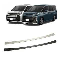【送料無料】22年式トヨタヴォクシー/ノア90系 TOYOTA VOXY/NOAH 90系専用 リアバンパープロテクター テールゲートステップガード 304ステンレス製 ラスター/ブラックチタン ドレスアップ 防傷 簡単取付 車種専用 高級感 耐久性のサムネイル