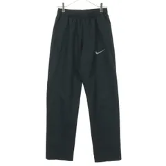NIKE ナイキ スウッシュ ナイロンパンツ M ブラック メンズ 古着