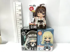 艦隊これくしょん 艦これ デフォルメフィギュア vol.3 全3種 コンプリートセット 金剛 愛宕 空母ヲ級 TAITO 外装傷みあり 4/16