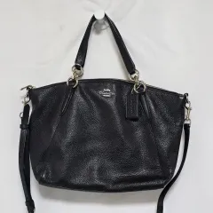 コーチ ブラック トートバッグ クロスボディバッグ 0723