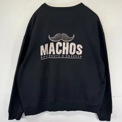 古着 チャンピオン Champion スウェット クルーネック ワンポイント刺繍ロゴ バックプリント 大きいサイズ 2XL  ブラック系 メンズ