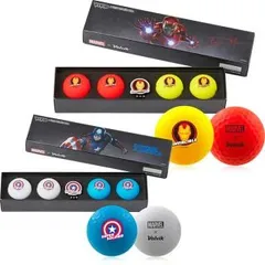 Volvik ボルビック MARVEL GIFT SET 2.0 ゴルフボール 4球 クリップマーカー 1個【22】ゴルフボールのサムネイル