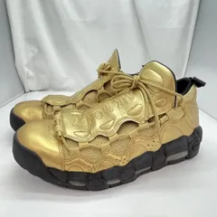 中古】NIKE AIR MORE MONEY Metallic Gold サイズ28.5cm AJ2998-700
