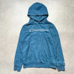 Champion スウェット パーカー ロゴ コットン混  長袖 kids
