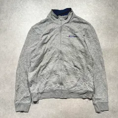 Champion メンズ スウェット ハーフジップ コットン混 杢グレー