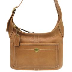 COACH コーチ エルゴ レザー トートバッグ 11285 ブラウン - メルカリ