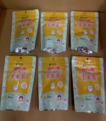 ★国太楼 カフェインレス玄米茶 三角ティーバッグ 16P×6袋入り--4971617013348のサムネイル