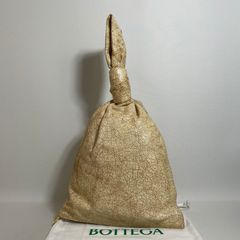 2604-45｜美品｜ボッテガ ザ ツイスト ハンドバッグ レザー ベージュ 
