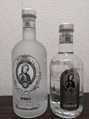 ウォッカ◎未開栓 ツァールスカヤ 皇帝 プレミアムウォッカ 40％ 750ｍL/500ｍL　LADOGA ЦАРСКАЯのサムネイル