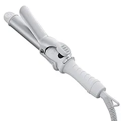 SALONIA サロニア ミニ セラミック カールヘアアイロン ホワイト 海外対応 MAX210℃ 耐熱ポーチ メーカー1