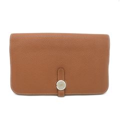 HERMES ドゴンGMゴールド 長財布 K刻印 箱付き 美品 - メルカリ