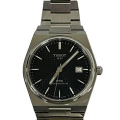 TISSOT PRX 自動巻き 腕時計 ダークブルー ＋ 交換ベルト（ブラック 