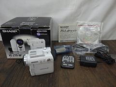 訳有り動作品 シャープ液晶8ミリビデオカメラVL-EL420 - メルカリ