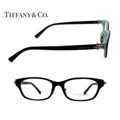 定価54,560円！》TIFFANY／ティファニー ブラック×シルバー メガネ 