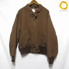 #wnc カネコイサオ KANEKO ISAO ブルゾン 茶 キルティング リボンモチーフ レディース [1000018]のサムネイル