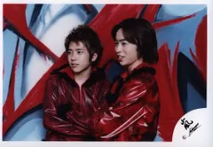 嵐 01年 嵐が春の嵐を呼ぶ 二宮和也/櫻井翔 公式写真 *1枚